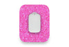 Pink Glitter Patch for Medtrum CGM diabetes supplies and insulin pumps