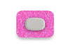 Pink Glitter Patch for GlucoRX Aidex diabetes supplies and insulin pumps