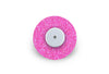Pink Glitter Patch for Freestyle Libre diabetes supplies and insulin pumps