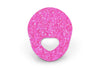 Pink Glitter Patch for Guardian Enlite diabetes supplies and insulin pumps