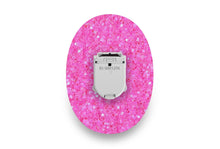  Pink Glitter Patch - Glucomen Day for Single diabetes supplies and insulin pumps