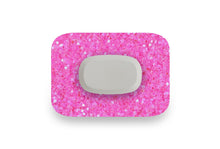  Pink Glitter Patch - GlucoRX Aidex for Single diabetes supplies and insulin pumps