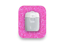  Pink Glitter Patch - Medtrum Pump for Single diabetes supplies and insulin pumps