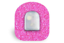  Pink Glitter Patch - Omnipod for Omnipod diabetes supplies and insulin pumps