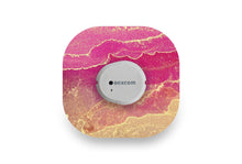  Pink Marble Patch - Dexcom G7 for Single diabetes supplies and insulin pumps