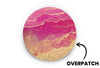 Pink Marble Patch for Freestyle Libre 3 diabetes supplies and insulin pumps