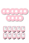 Pink Pastel Patches Matching Set for Freestyle Libre diabetes CGMs and insulin pumps
