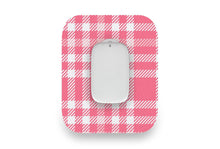  Pink Plaid Patch - Medtrum CGM for Single diabetes CGMs and insulin pumps