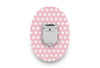 Pink Polka Dot Patch for Glucomen Day diabetes CGMs and insulin pumps