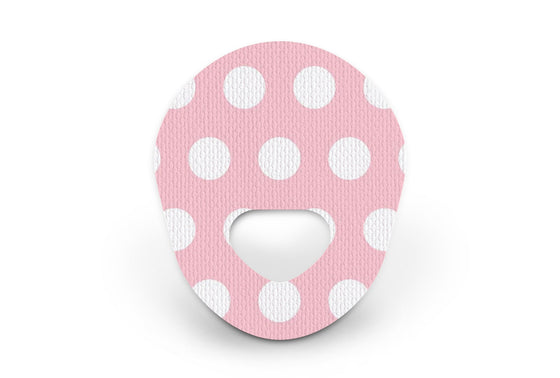 Pink Polka Dot Patch for Guardian Enlite diabetes CGMs and insulin pumps
