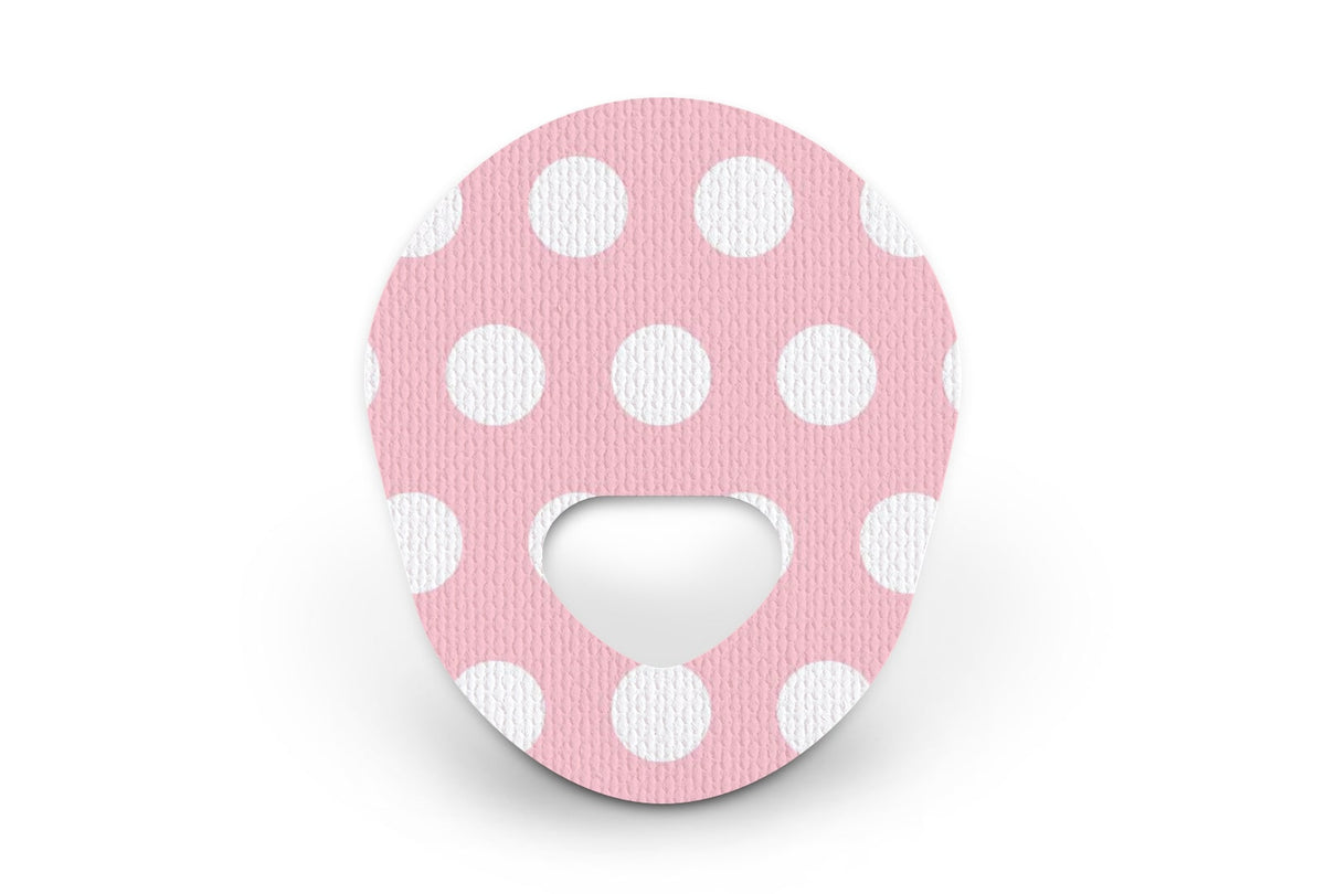 Pink Polka Dot Patch - Guardian Enlite for Guardian Enlite diabetes CGMs and insulin pumps