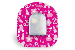 Pink Power Patch for Omnipod diabetes supplies and insulin pumps