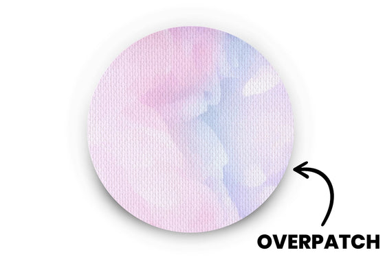Pink Sky Patch for Freestyle Libre 3 diabetes CGMs and insulin pumps