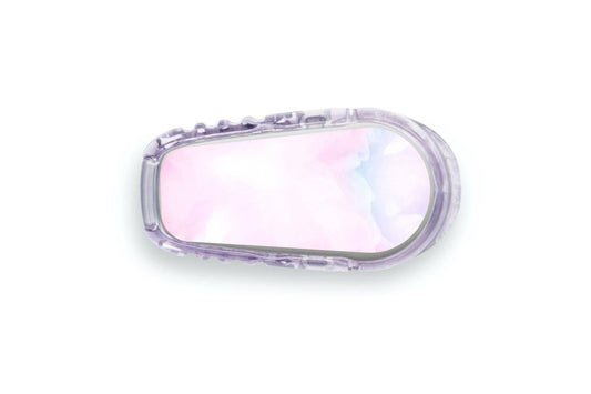 Pink Sky Sticker - Dexcom G6 / One Sensor for diabetes CGMs and insulin pumps
