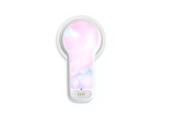 Pink Sky Sticker for MiaoMiao2 diabetes CGMs and insulin pumps