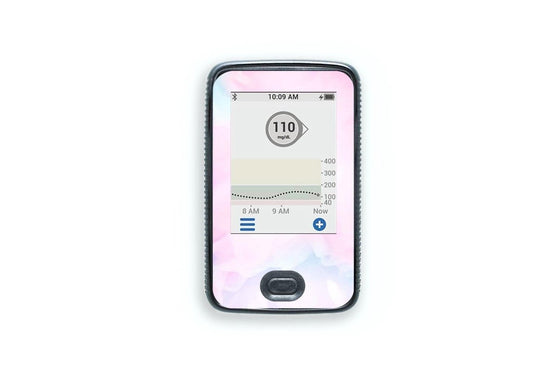 Pink Sky Sticker for Dexcom G6 Receiver diabetes CGMs and insulin pumps
