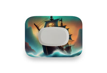  Pirate Ship Patch - GlucoRX Aidex for Single diabetes supplies and insulin pumps