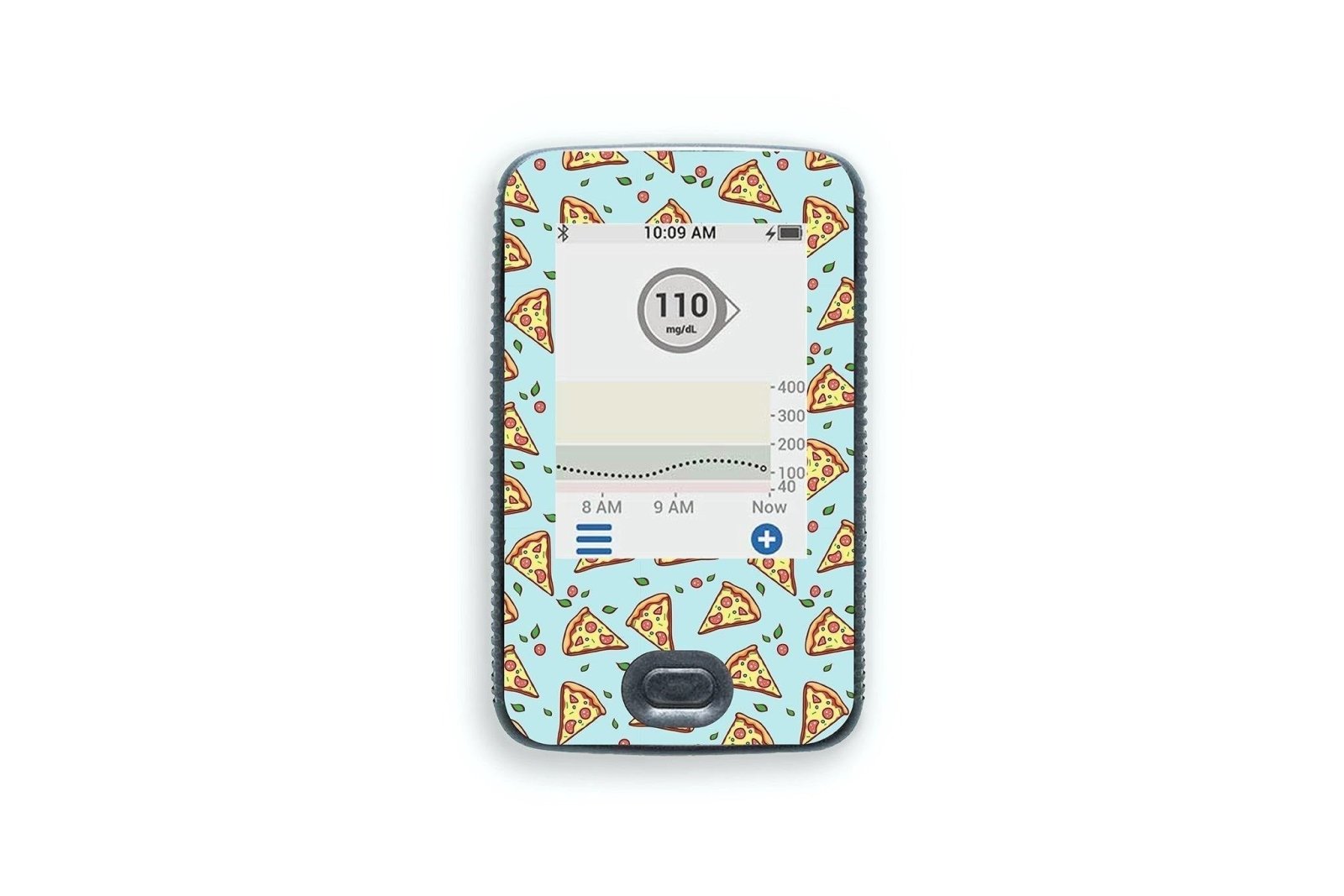 Pizza Sticker - Dexcom G6 / One Receiver for diabetes CGMs and insulin pumps