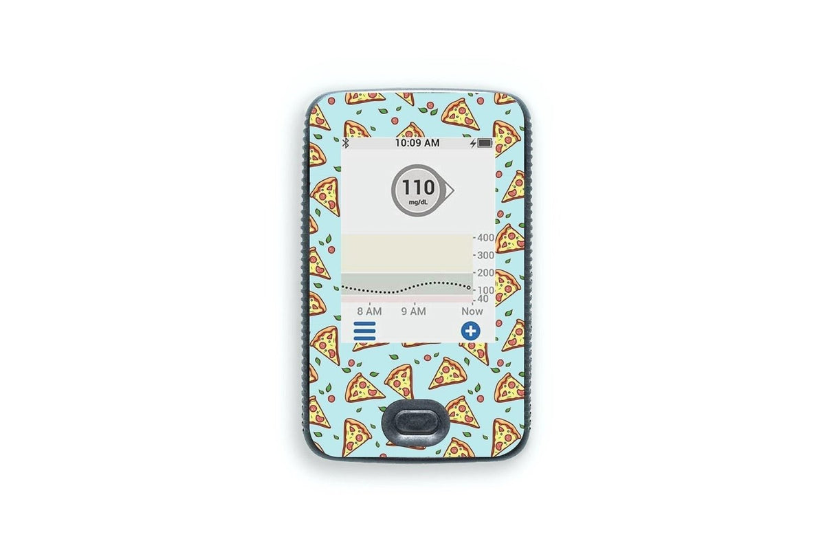 Pizza Sticker - Dexcom G6 / One Receiver for diabetes CGMs and insulin pumps