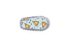 Pizza Sticker for Dexcom Transmitter diabetes CGMs and insulin pumps