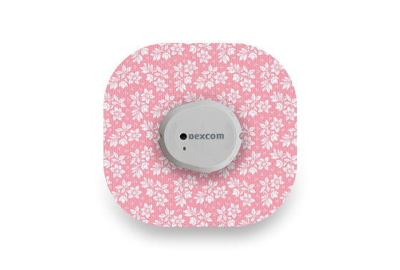 Pretty in Pink Patch for Dexcom G7 diabetes CGMs and insulin pumps