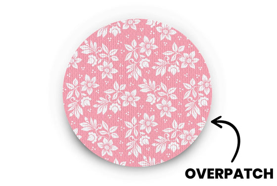 Pretty in Pink Patch for Overpatch diabetes CGMs and insulin pumps