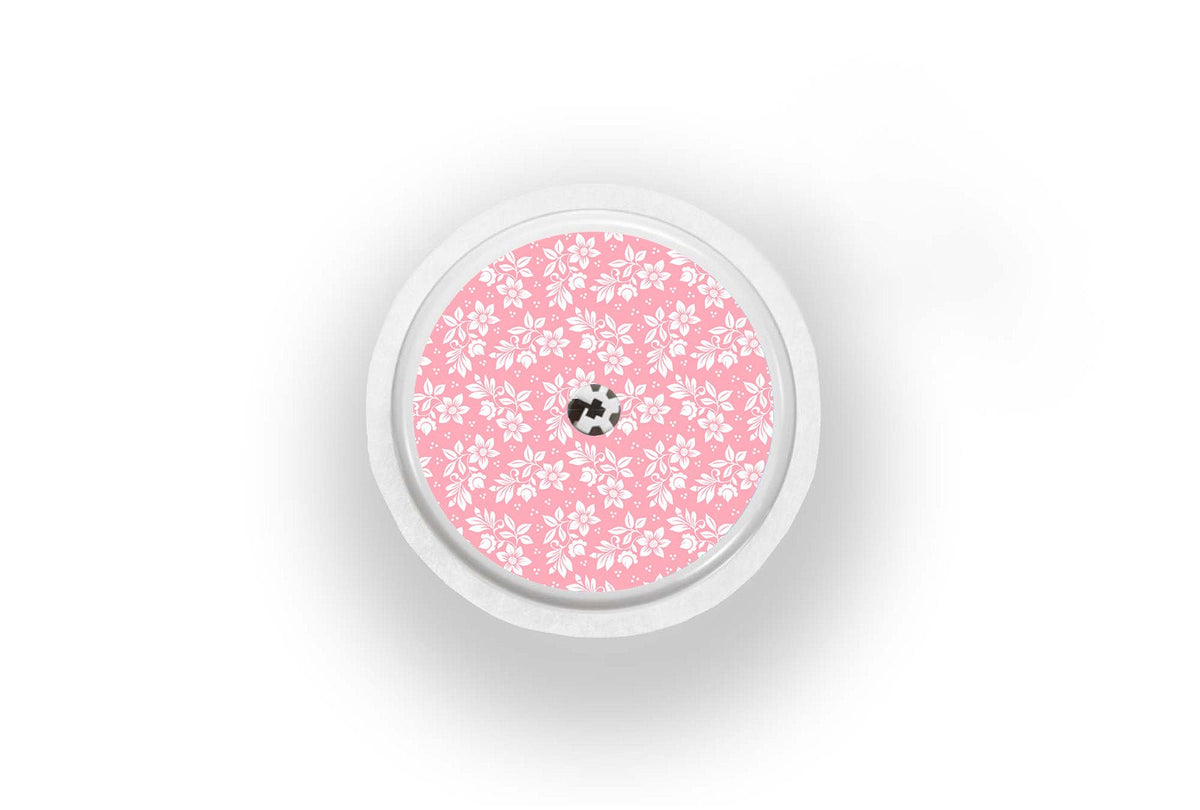 Pretty in Pink Sticker - Freestyle Libre 1, 2, or 2+ for diabetes supplies and insulin pumps