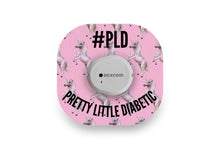  Pretty Little Diabetic Patch - Dexcom G7 for Single diabetes supplies and insulin pumps