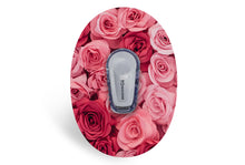  Pretty Pink Rose Patch - Dexcom G6 for Single diabetes CGMs and insulin pumps