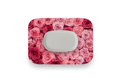 Pretty Pink Rose Patch for GlucoRX Aidex diabetes CGMs and insulin pumps