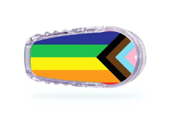 Pride Progression Sticker - Dexcom G6 / One Sensor for diabetes CGMs and insulin pumps