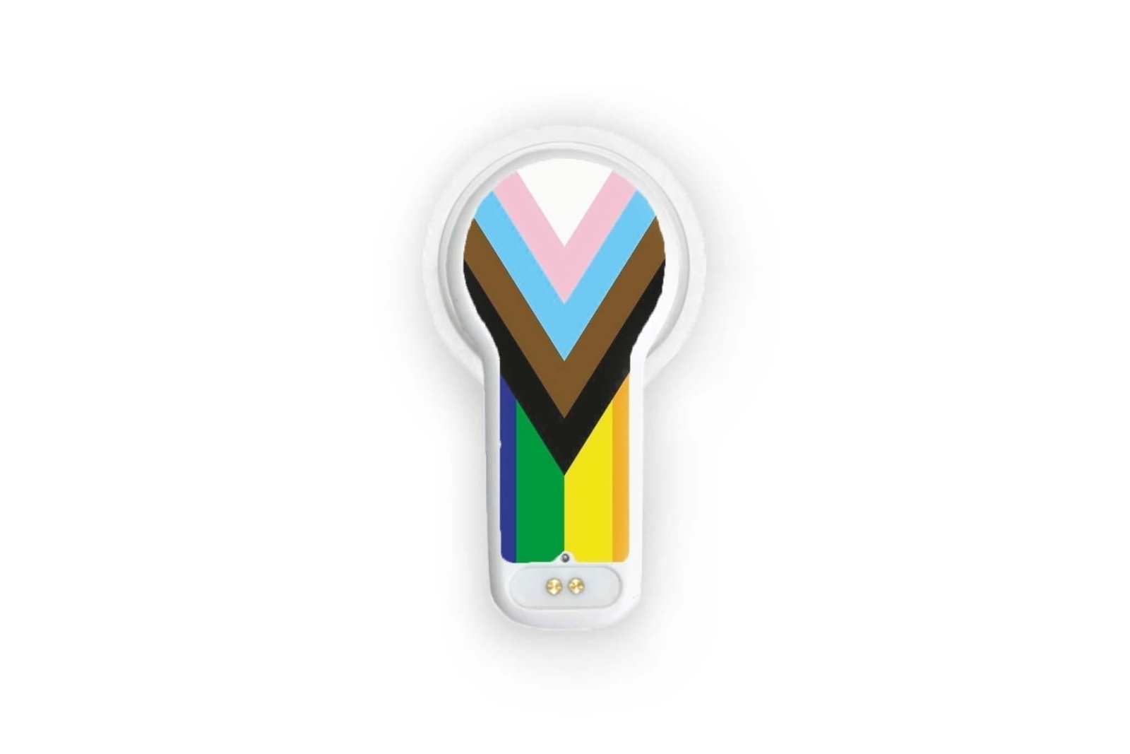 Pride Progression Sticker - MiaoMiao2 for diabetes CGMs and insulin pumps