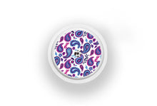  Purple Drops Sticker - Libre 2 for diabetes supplies and insulin pumps