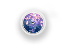  Purple Glass Sticker - Libre 2 for diabetes supplies and insulin pumps