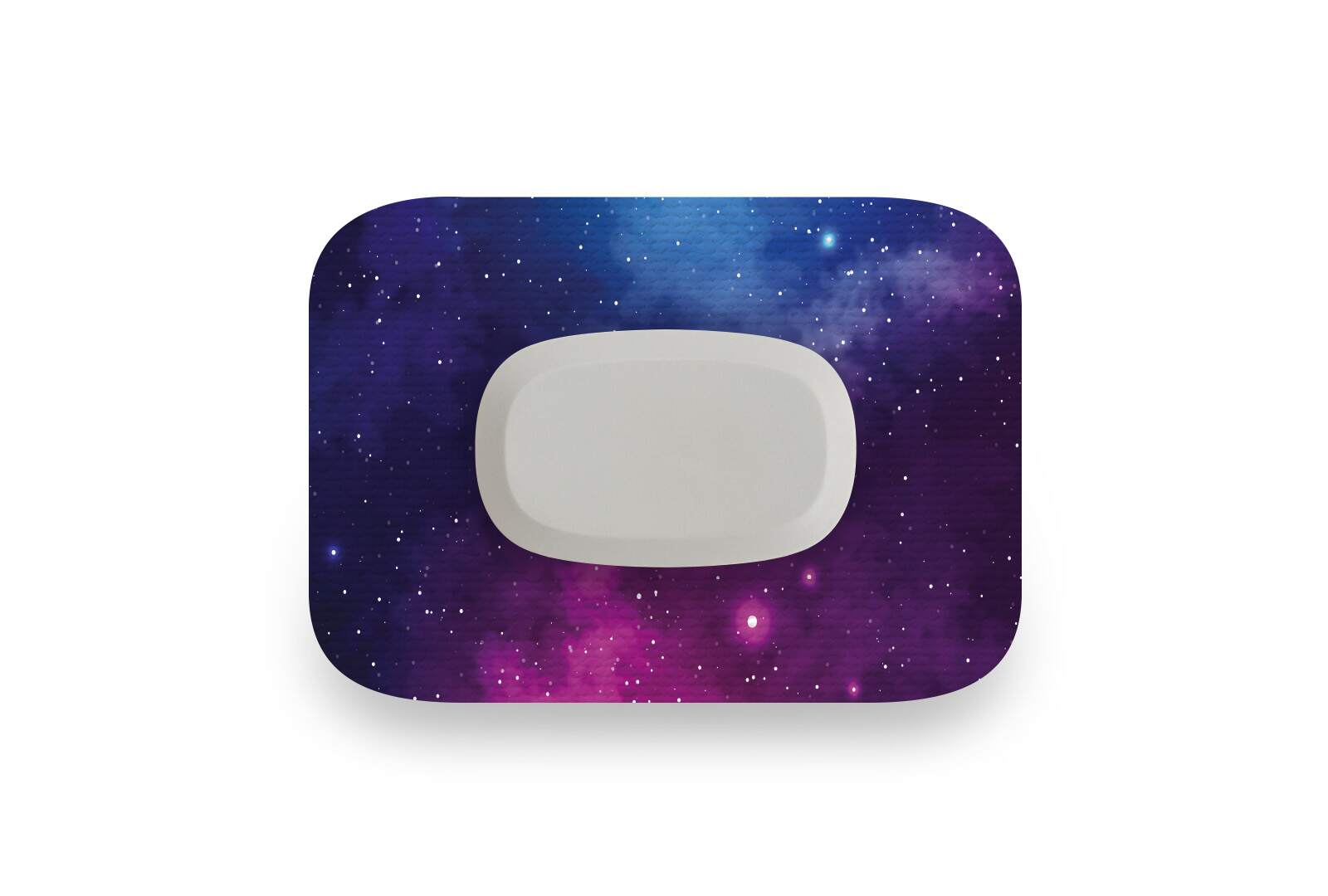 Purple Nebula Patch for GlucoRX Aidex diabetes CGMs and insulin pumps