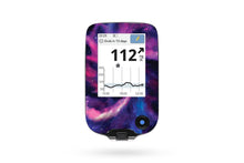  Purple Nebula Sticker - Libre Reader for diabetes CGMs and insulin pumps