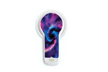  Purple Nebula Sticker - MiaoMiao2 for diabetes CGMs and insulin pumps