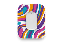  Purple Swirl Patch - Medtrum CGM for Single diabetes CGMs and insulin pumps