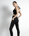 PWRD 3D Fit Smooth Leggings for Black diabetes supplies and insulin pumps