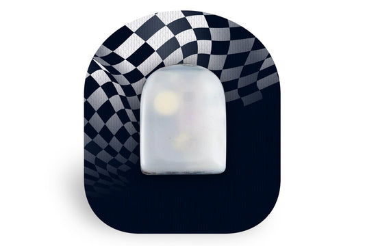 Racing Patch - Omnipod for Omnipod diabetes CGMs and insulin pumps