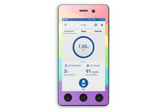 Rainbow Sticker - Omnipod Dash PDM for diabetes CGMs and insulin pumps