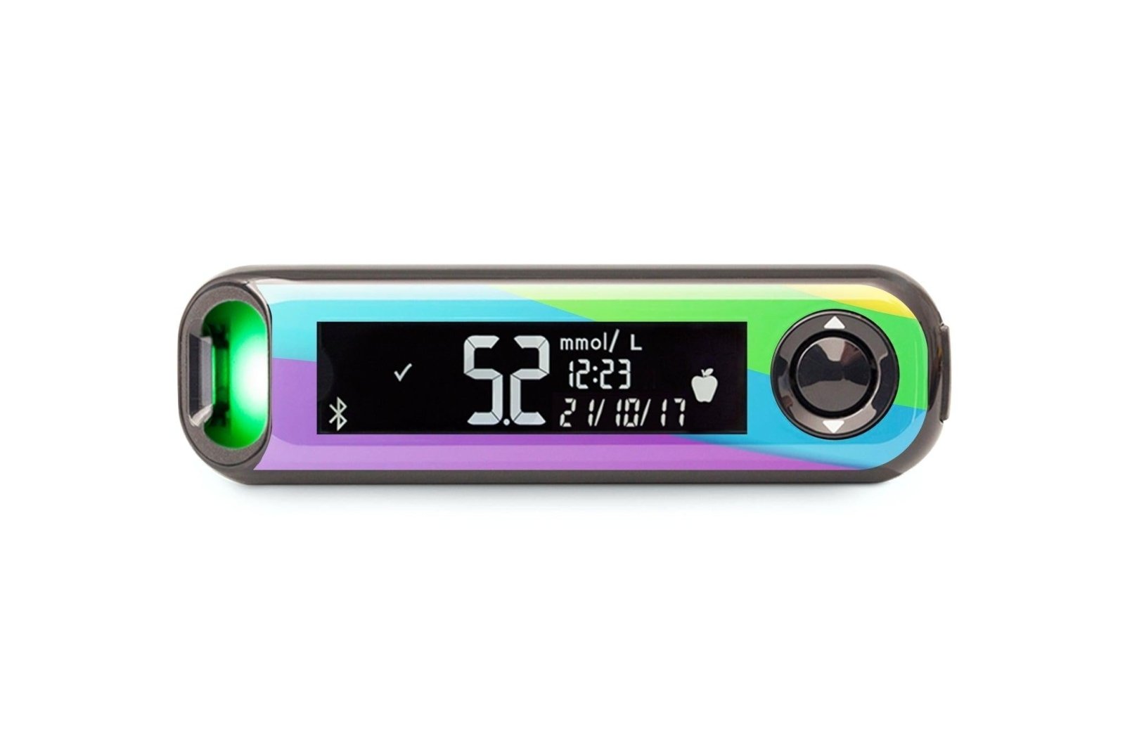 Rainbow Sticker for Contour Next One diabetes CGMs and insulin pumps
