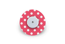  Red Polka Dot Patch - Freestyle Libre for Freestyle Libre diabetes CGMs and insulin pumps