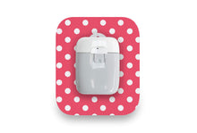  Red Polka Dot Patch - Medtrum Pump for Single diabetes CGMs and insulin pumps