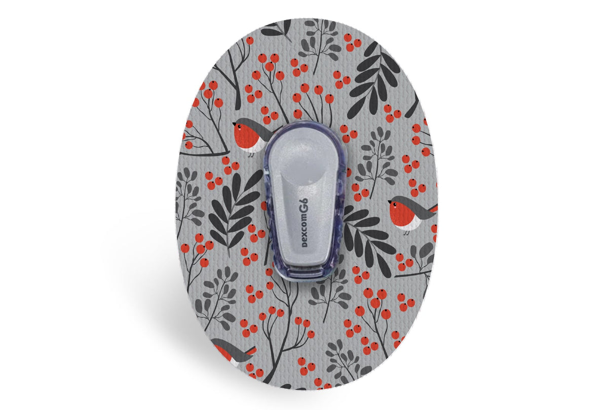 Red Robin Patch - Dexcom G6 / One for Single diabetes CGMs and insulin pumps