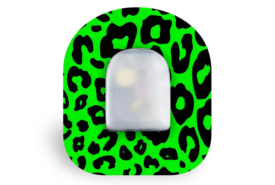 Retro Leopard Patch - Omnipod for Single diabetes supplies and insulin pumps