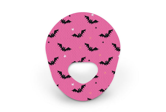 Scary Bats Patch for Guardian Enlite diabetes CGMs and insulin pumps