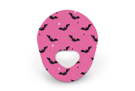 Scary Bats Patch - Guardian Enlite for Single diabetes CGMs and insulin pumps