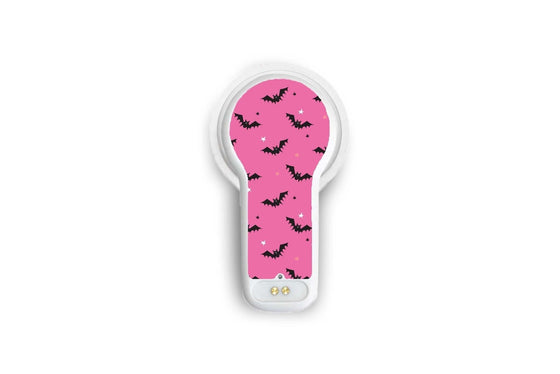 Scary Bats Sticker for MiaoMiao2 diabetes CGMs and insulin pumps