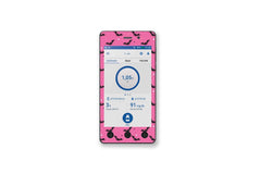 Scary Bats Sticker for Omnipod Dash PDM diabetes CGMs and insulin pumps
